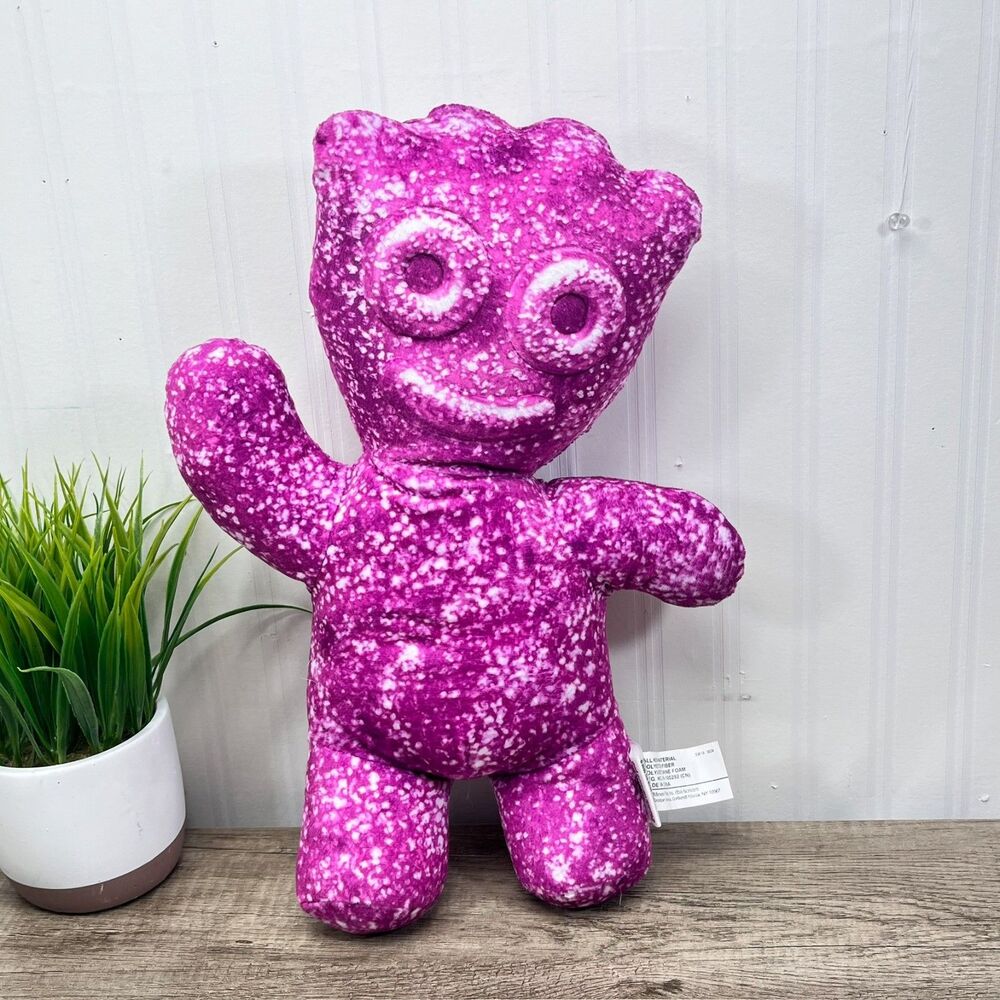 Iscream Sour Patch Kids Large Purple Plush 16" It's Sugar